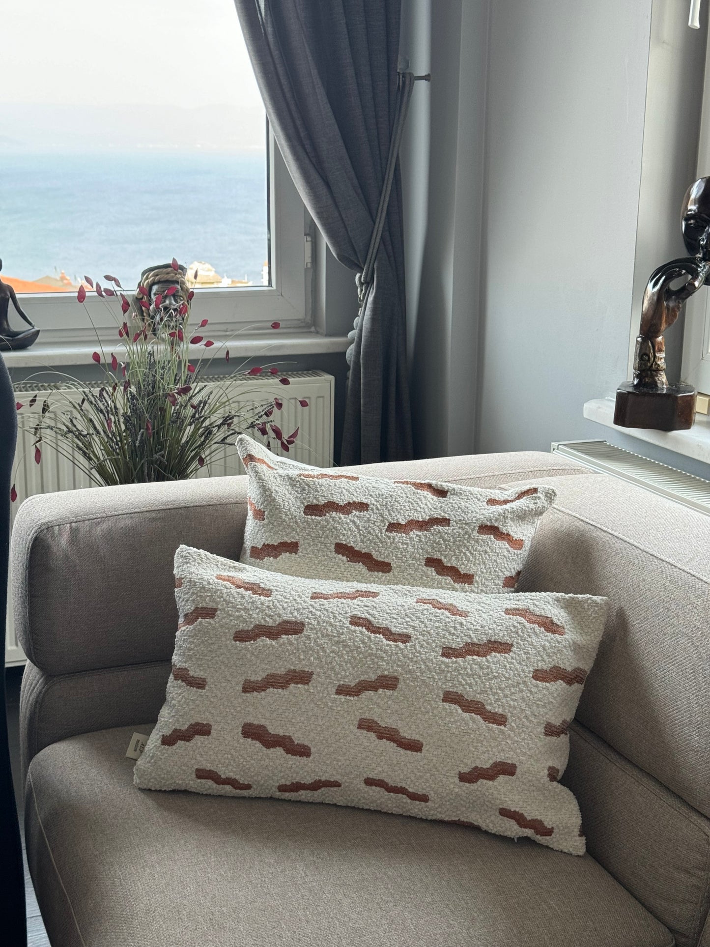 Housse de Coussin PAISLEY – Élégance Naturelle & Style Chic