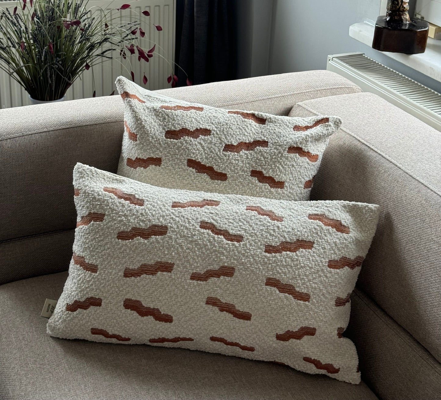 Housse de Coussin PAISLEY – Élégance Naturelle & Style Chic
