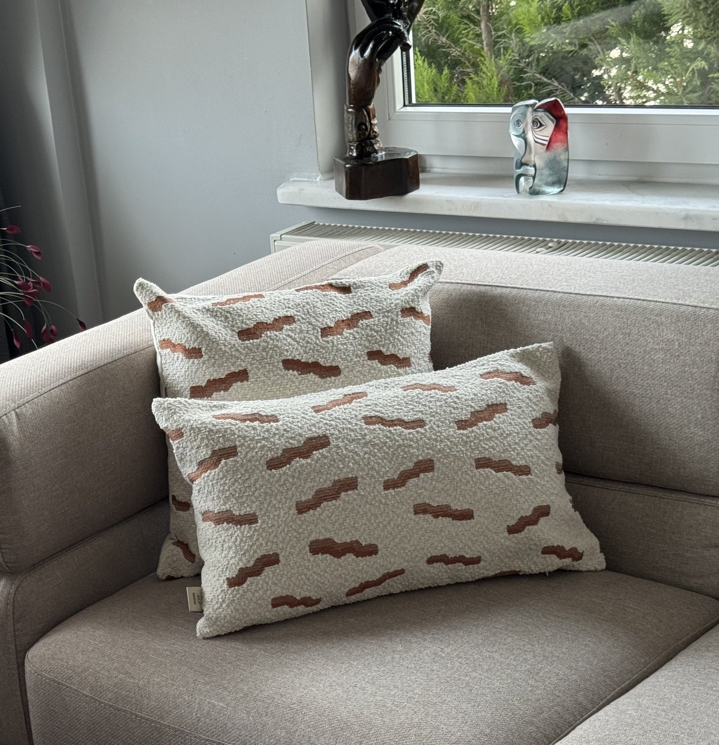 Housse de Coussin PAISLEY – Élégance Naturelle & Style Chic