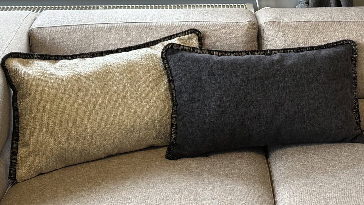 Housse de Coussin MIROR – Coussin Décoratif en Tissu Tissé Texturé | Édition Limitée