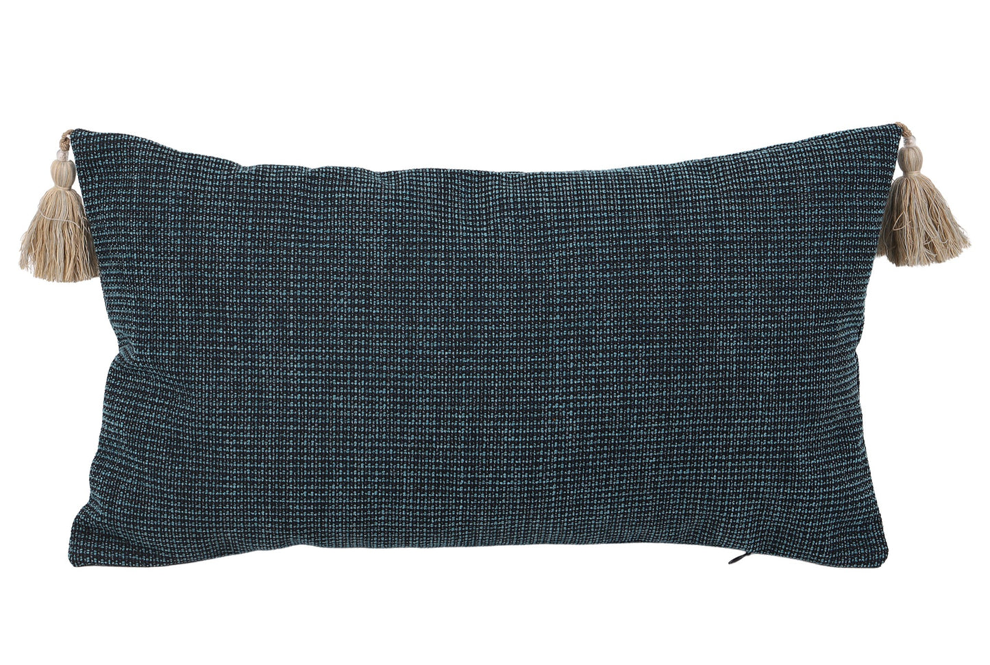 Housse de Coussin IKAT Bleu – Motif Ethnique & Élégance Artisanale