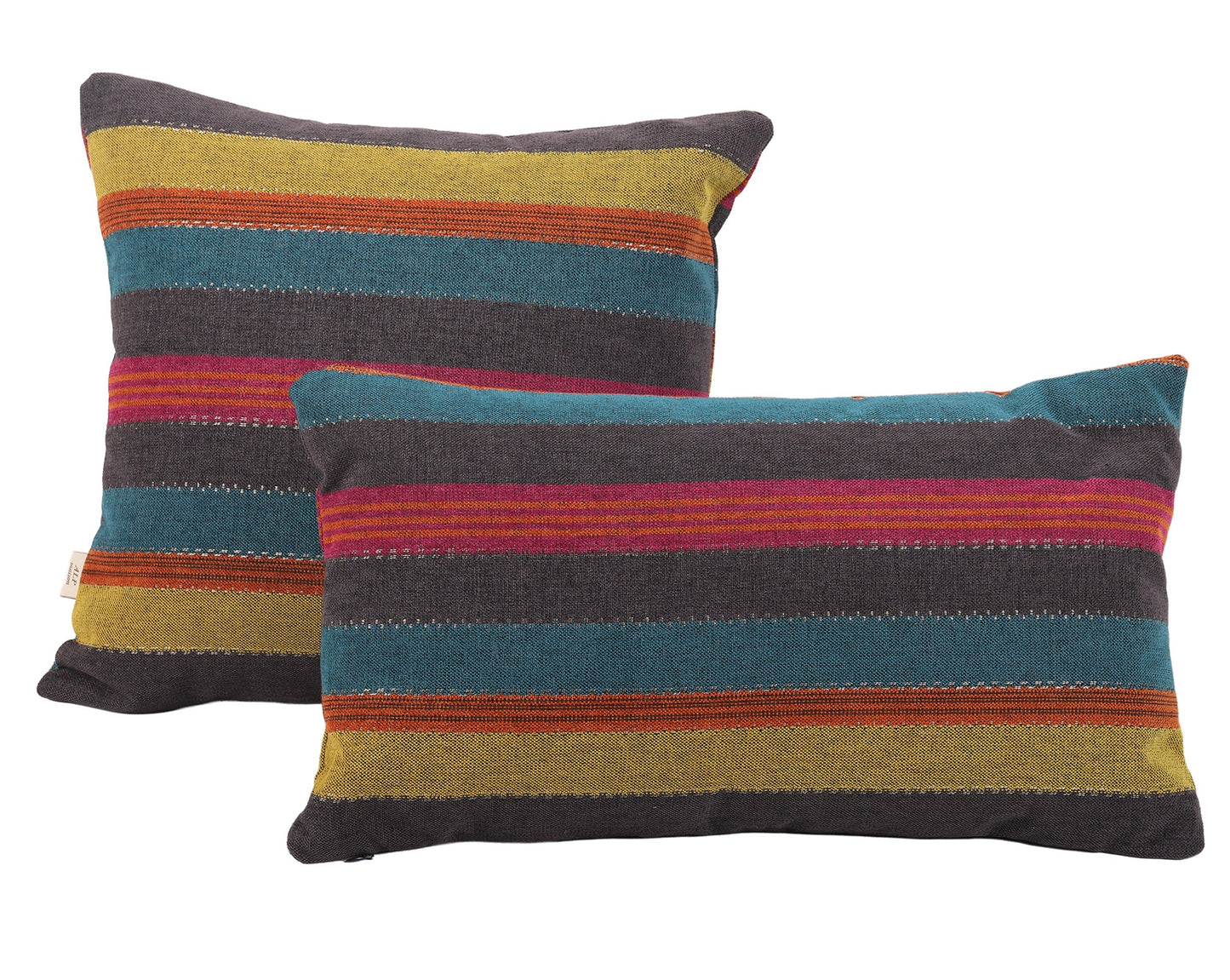 housse de coussin tissée