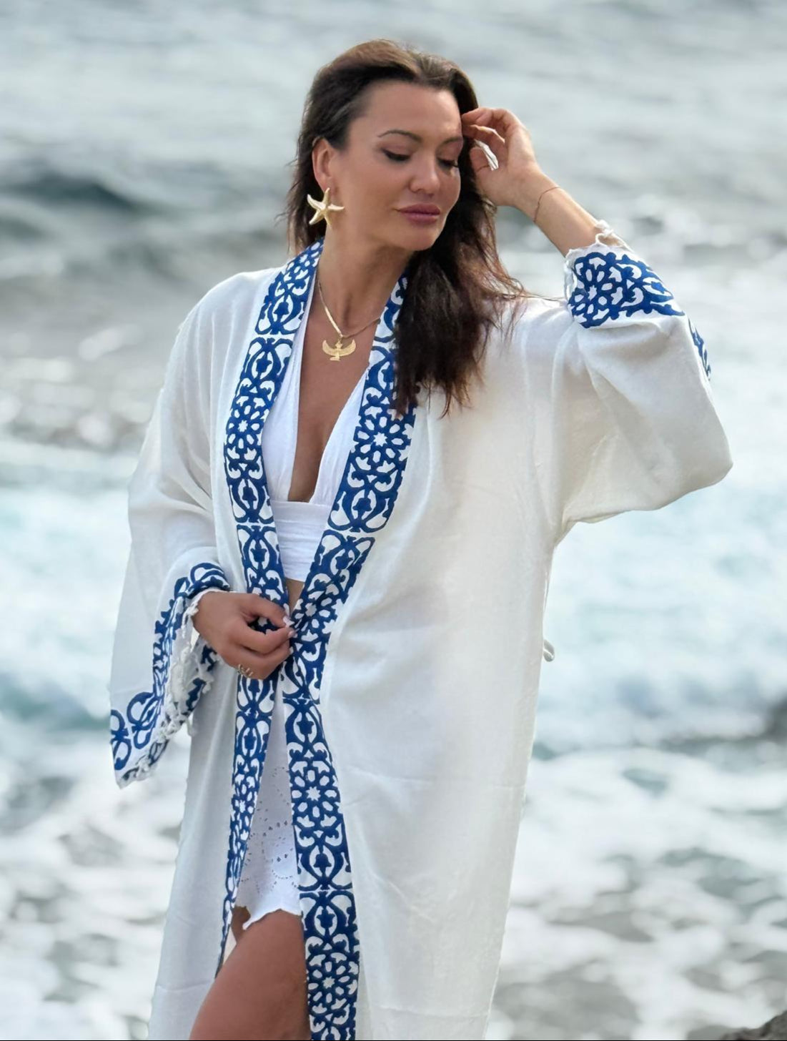 Medusblu:Offrez-vous une touche d’élégance décontractée avec notre kimono