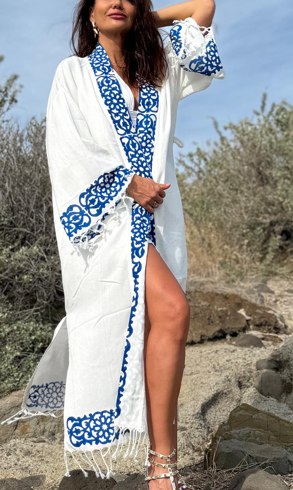 Medusblu:Offrez-vous une touche d’élégance décontractée avec notre kimono