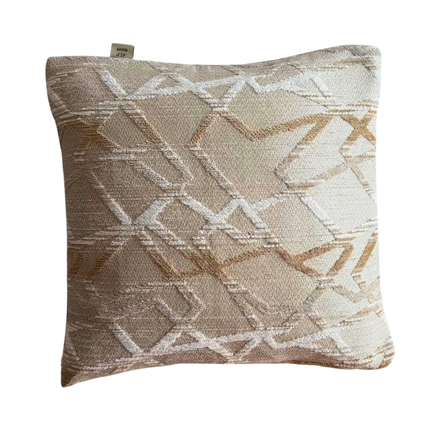 housse de coussin tissée