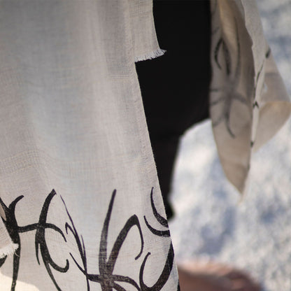 Venus – Kimono Femme en Coton & Chanvre, Élégance Artisanale