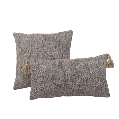 Housse de Coussin LAZUR Bleu Clair – Fraîcheur & Élégance Intemporelle