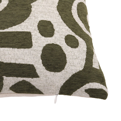 Housse de Coussin "MERLOTTO" – Élégance Naturelle & Touche Artisanale