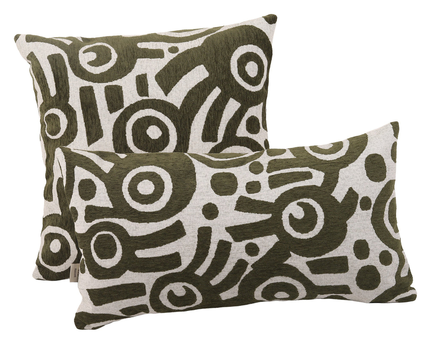 Housse de Coussin "MERLOT" –  Élégance Naturelle & Touche Artisanale