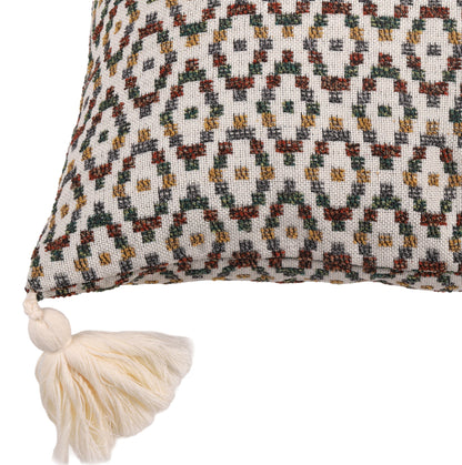 Housse de Coussin MADUR Bicolore – Texture Jacquard Raffinée