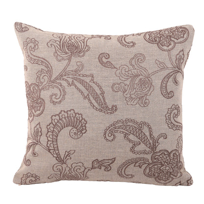 Housse de Coussin SERENAD Ivoire – Style Bohème & Chic