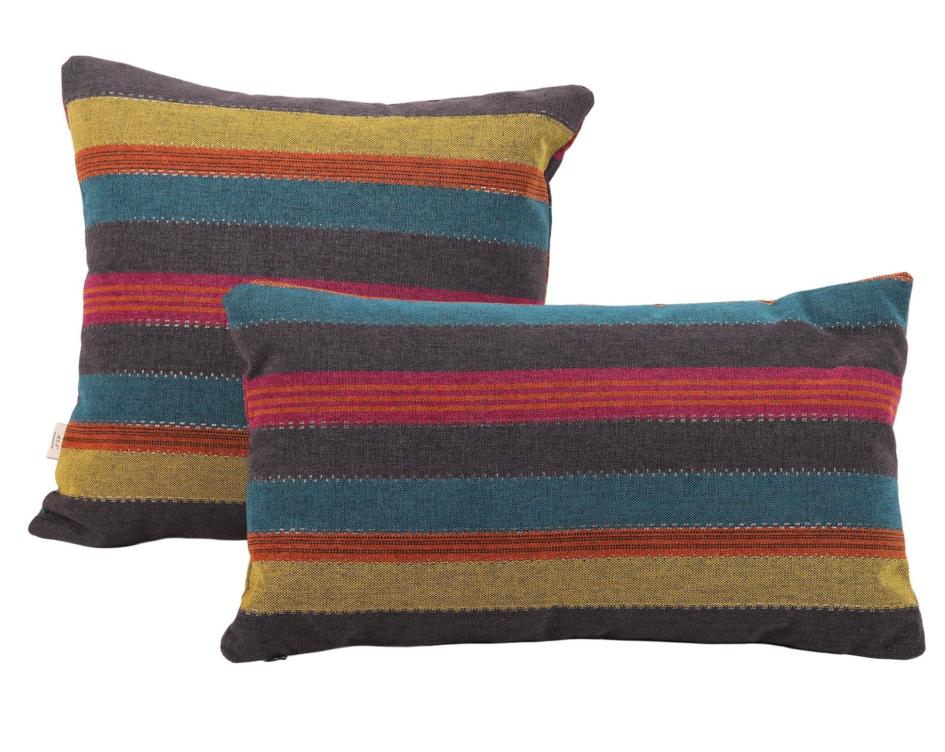 housse de coussin tissée