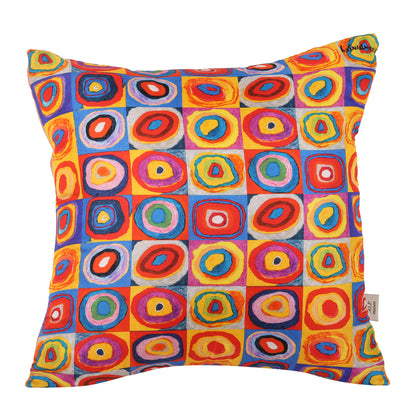 Hausse de Coussin  Ruston en Soie Naturelle – Élégance Artistique & Raffinement