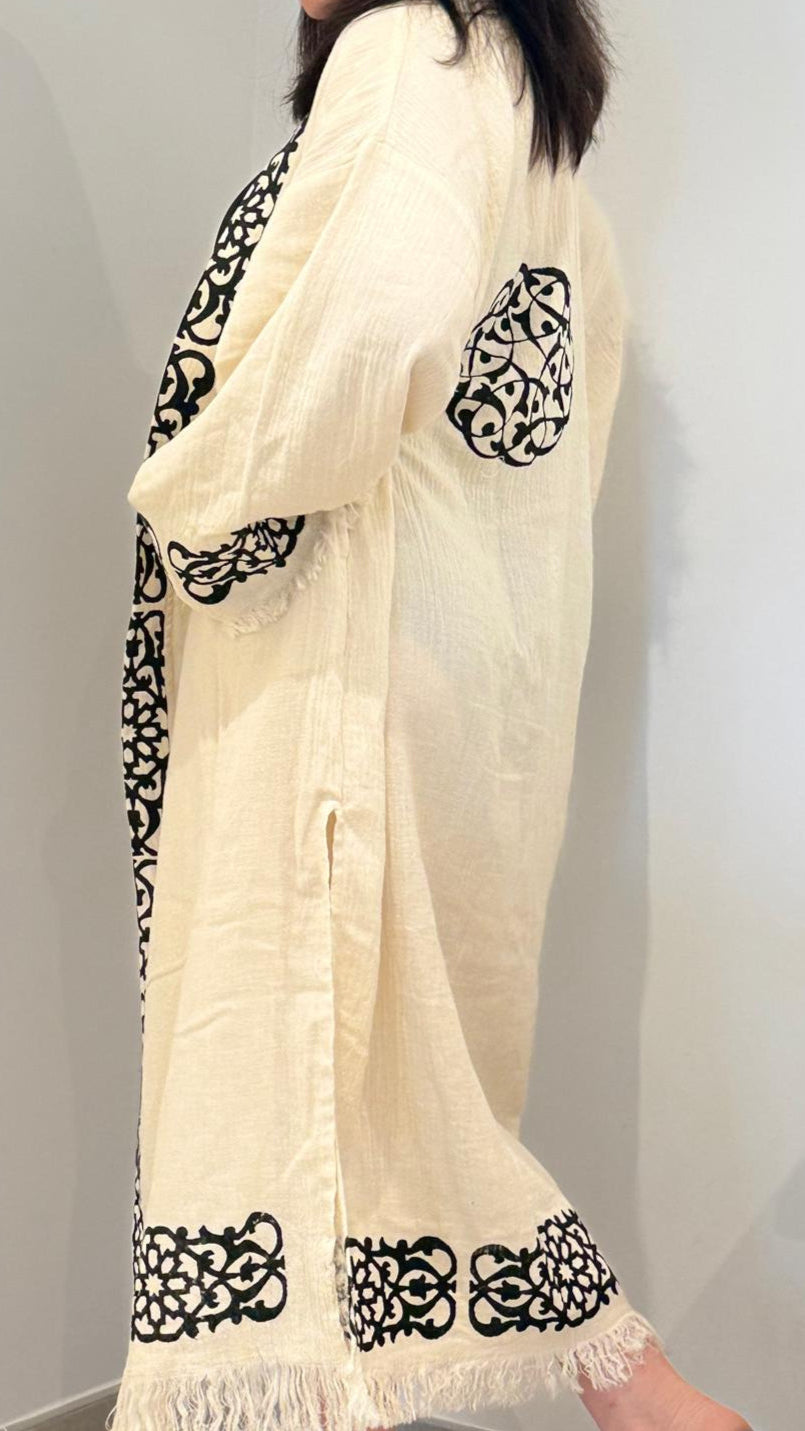 Meedus, artisan Kimono en coton – Tenue durable pour la plage et la détente
