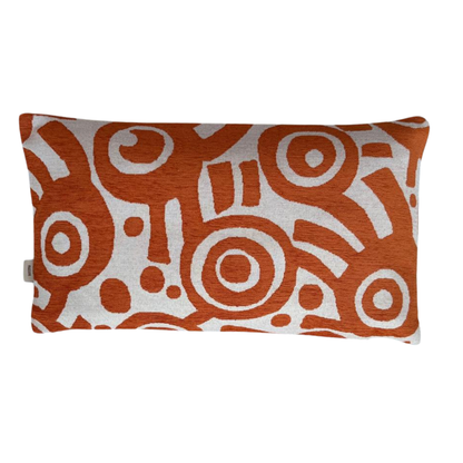 Housse de Coussin "MERLOT" –  Élégance Naturelle & Touche Artisanale
